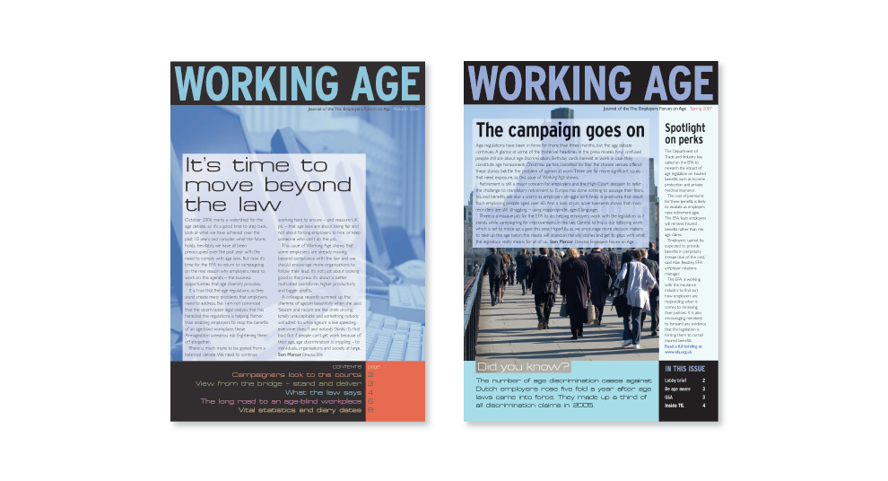 Employers' Forum on Age newsletter